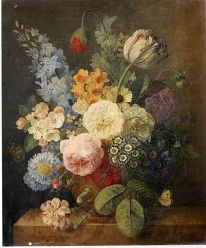 unknow artist Floral, beautiful classical still life of flowers.040 oil painting picture